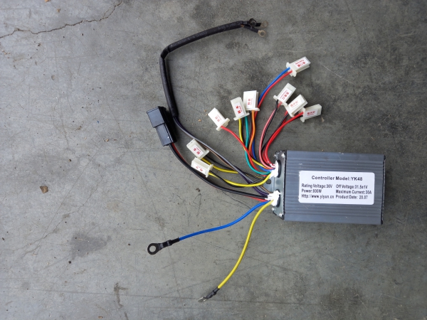 Controller 36 Volt 800 Watt Quad