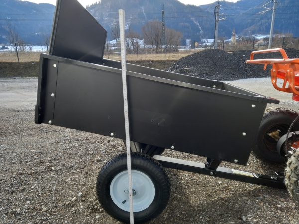 Robuster Anhänger für Quad oder Rasentraktor