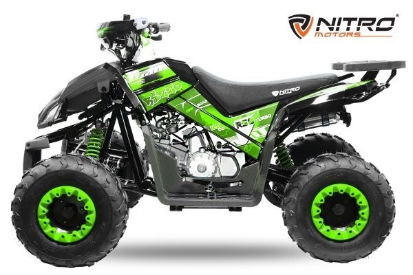 Quad 125ccm Nitro Rizzo 7 Zoll Platin Line Automatik mit Returgang oder 3 Gang Semiatomatik mit Returgang