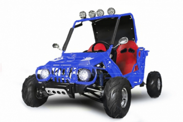125cc Midi Buggy Automatik mit Returgang | E-Start | 3 Scheibenbremsen | Go Kart